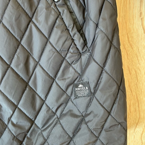 Penfield Black Quilted Barn Jacket - Picture 3 of 5